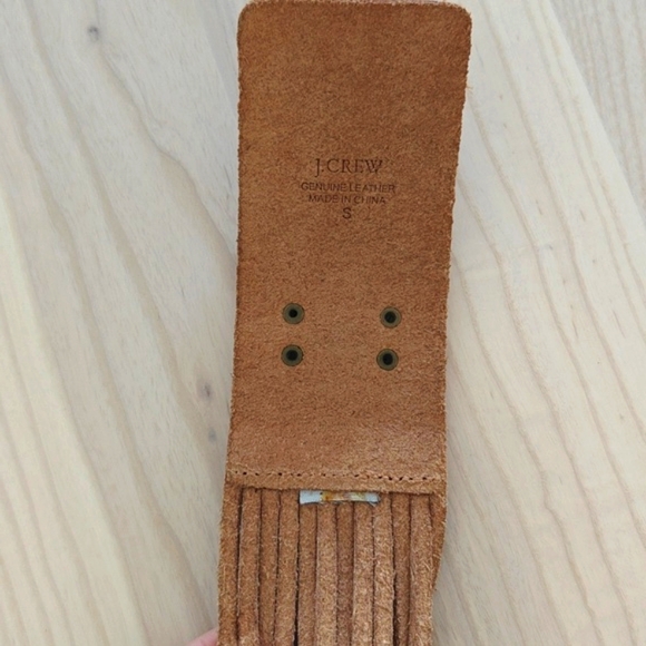 J Crew Multi-Strap Double Buckle Leather belt - Picture 4 of 5